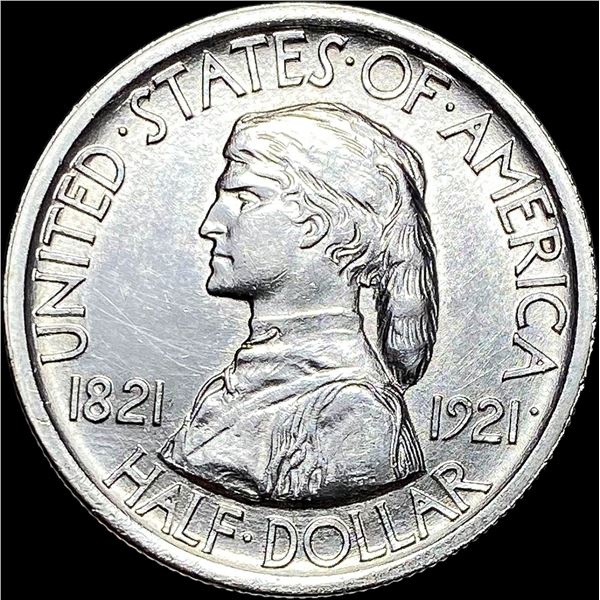 1921 Silver Missouri Half Dollar UNCIRCULATED