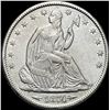 Image 1 : 1874 Seated Liberty Half Dollar Arrows  CLOSELY UNCIRCULATED