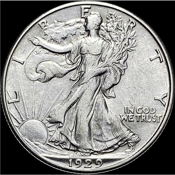 1929-D Silver Walking Liberty Half Dollar  UNCIRCULATED
