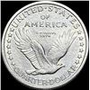 Image 2 : 1917 Type 1 Standing Liberty Quarter CHOICE  AU