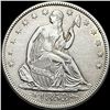 Image 1 : 1853 Seated Liberty Half Dollar Arrows/Rays  CLOSELY UNCIRCULATED