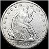 Image 1 : 1853 Seated Liberty Half Dollar Arrows/Rays  CLOSELY UNCIRCULATED