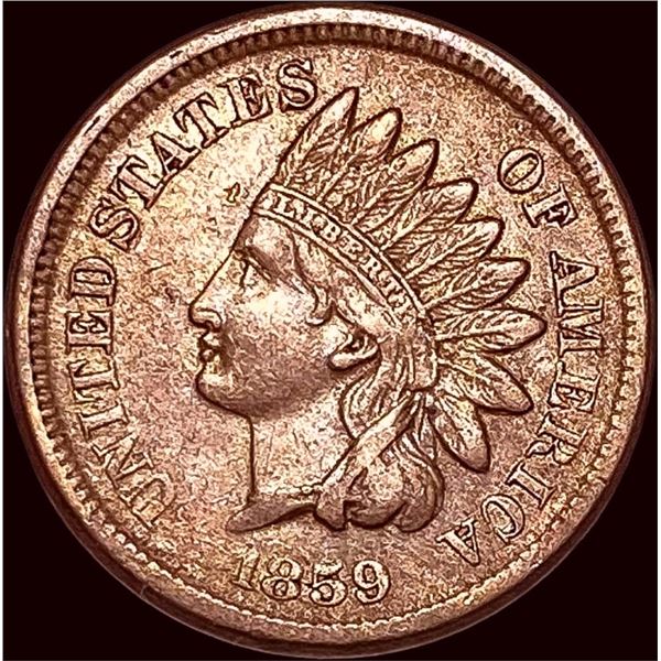 1859 Copper-Nickel Indian Head Cent CLOSELY  UNCIRCULATED