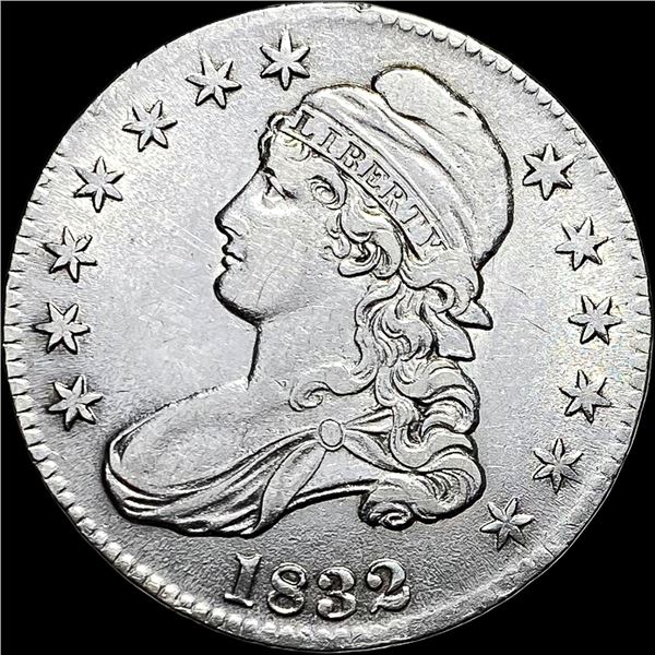 1832 Capped Bust Half Dollar CLOSELY  UNCIRCULATED