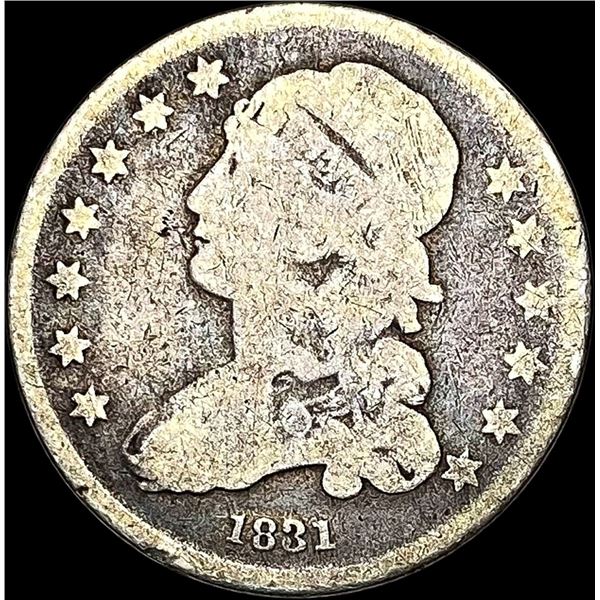 1831 Silver Capped Bust Quarter NICELY  CIRCULATED
