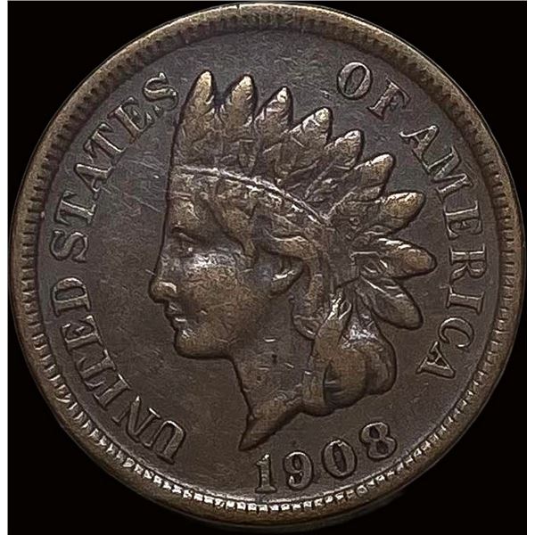 1908-S Indian Head Cent NEARLY UNCIRCULATED