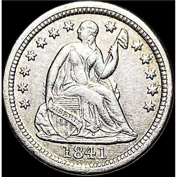 1841-O Seated Liberty Half Dime CLOSELY  UNCIRCULATED