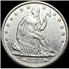Image 1 : 1873 Seated Liberty Half Dollar UNCIRCULATED