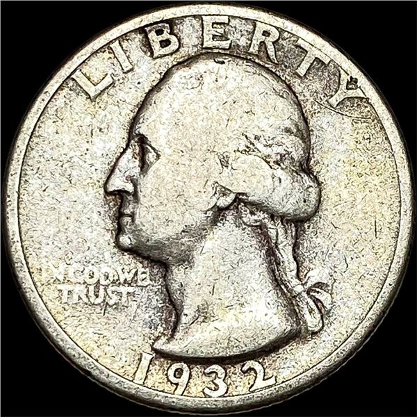 1932-D Silver Washington Quarter NICELY  CIRCULATED