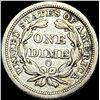 Image 2 : 1849-O Silver Seated Liberty Dime CLOSELY  UNCIRCULATED