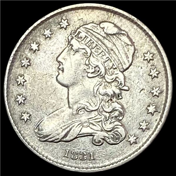 1831 Capped Bust Silver Quarter CLOSELY  UNCIRCULATED