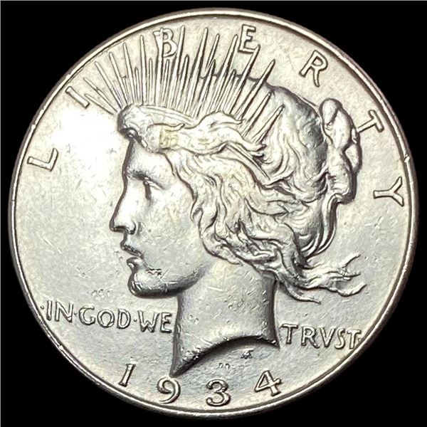 1934 Silver Peace Dollar UNCIRCULATED