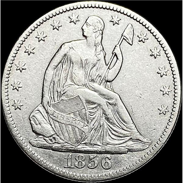 1856-O Seated Liberty Half Dollar CLOSELY  UNCIRCULATED