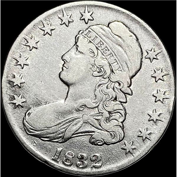 1832 Capped Bust Half Dollar LIGHTLY  CIRCULATED