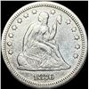 Image 1 : 1876 Seated Liberty Quarter LIGHTLY  CIRCULATED