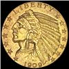 Image 1 : 1909-D Indian Head Half Eagle $5 Gold  UNCIRCULATED