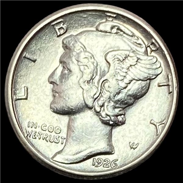 1926-S Silver Mercury Dime CLOSELY  UNCIRCULATED