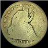 Image 1 : 1854 Seated Liberty Half Dollar NICELY CIRCULATED