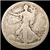 Image 1 : 1916-S Walking Liberty Half Dollar NICELY CIRCULATED