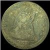 Image 1 : 1877-CC Seated Liberty Quarter NICELY CIRCULATED
