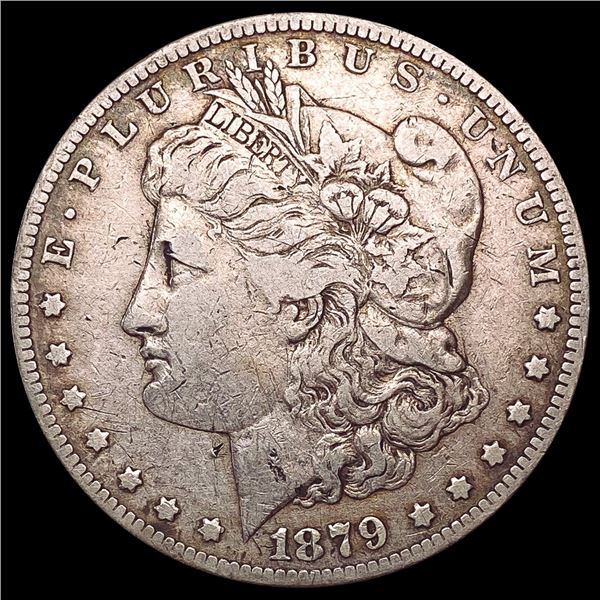 1879-S Rev 78 Morgan Silver Dollar LIGHTLY CIRCULATED