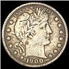 Image 1 : 1900-S Barber Quarter NEARLY UNCIRCULATED