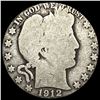 Image 1 : 1912-S Barber Half Dollar NICELY CIRCULATED