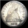 Image 1 : 1876-CC Seated Liberty Quarter NICELY CIRCULATED