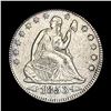 Image 1 : 1853 Arrows/Rays Seated Liberty Quarter CLOSELY UNCIRCULATED