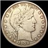1908-O Barber Half Dollar LIGHTLY CIRCULATED