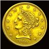 Image 1 : 1860 $2.50 Gold Quarter Eagle HIGH GRADE