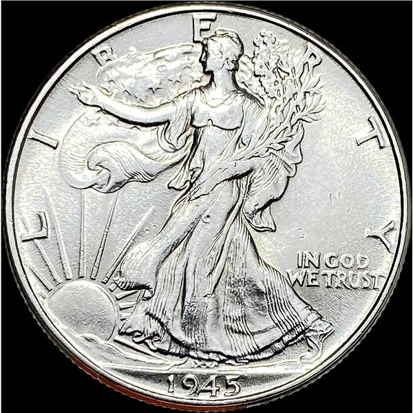 1945 Silver Walking Liberty Half Dollar  UNCIRCULATED