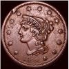 Image 1 : 1840 Braided Hair Large Cent CLOSELY  UNCIRCULATED