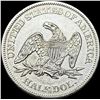 Image 2 : 1864 Seated Liberty Half Dollar CLOSELY  UNCIRCULATED