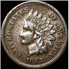 Image 1 : 1867 Indian Head Cent ABOUT UNCIRCULATED