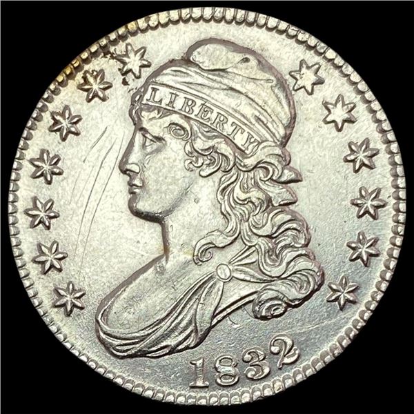 1832 Capped Bust Silver Half Dollar  UNCIRCULATED