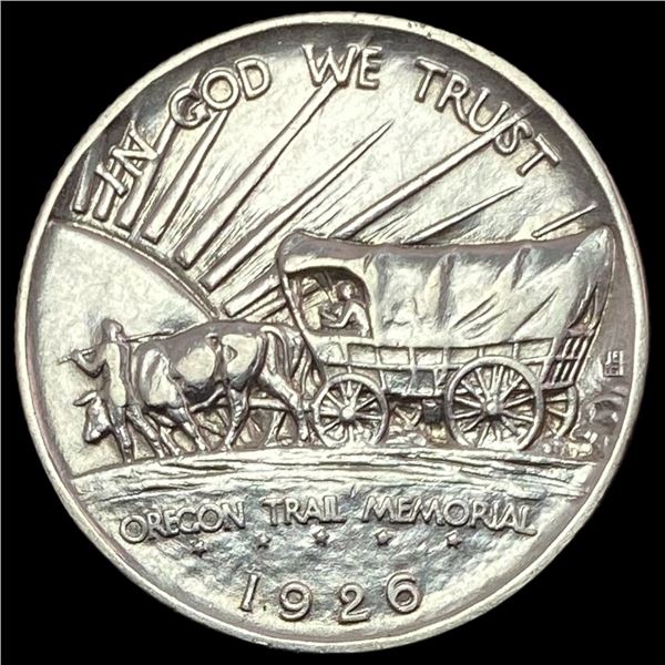 1926-S Silver Oregon Trail Half Dollar  UNCIRCULATED