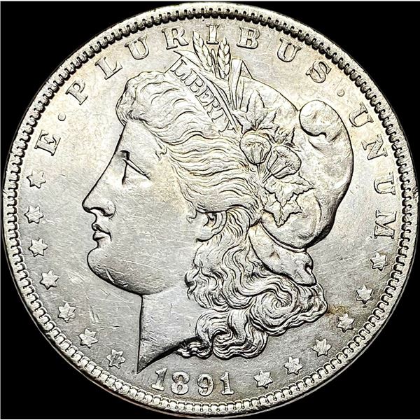 1891 Silver Morgan Dollar UNCIRCULATED