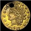 Image 1 : 1873 Gold Cal. Fractional 1/4 Dollar HIGH  GRADE