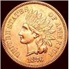 1876 Indian Head Cent CHOICE AU