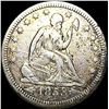 Image 1 : 1853 Arrows/Rays Seated Liberty Quarter ABOUT  UNCIRCULATED