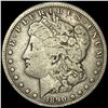 Image 1 : 1890-CC Tailbar Morgan Silver Dollar LIGHTLY CIRCULATED