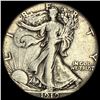 Image 1 : 1919 Walking Liberty Half Dollar LIGHTLY CIRCULATED