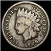 Image 1 : 1908-S Indian Head Cent NICELY CIRCULATED