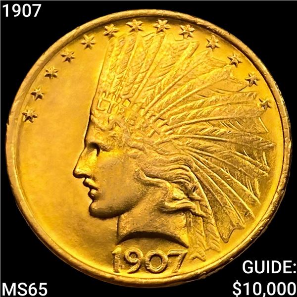 1907 $10 Gold Eagle