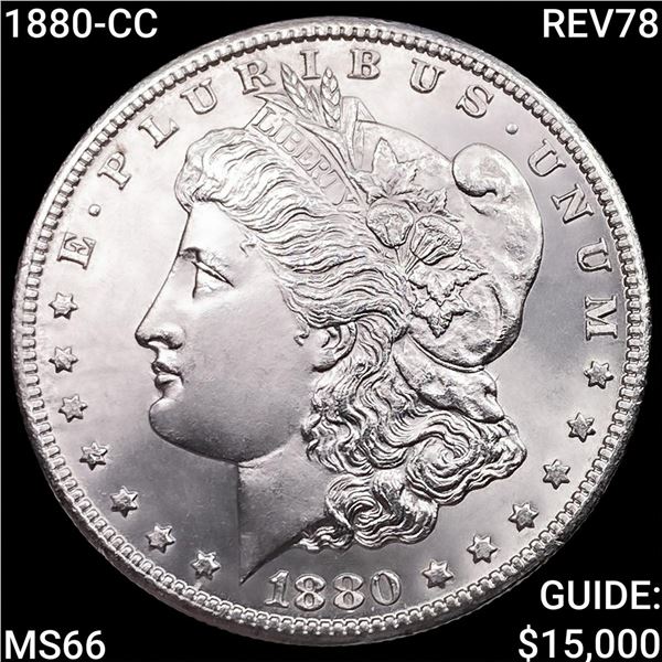 1880-CC Morgan Silver Dollar