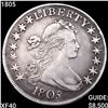 Image 1 : 1805 Draped Bust Half Dollar