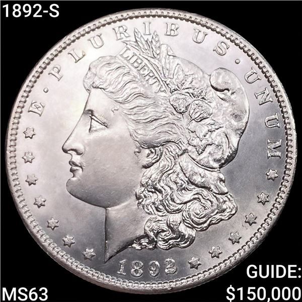 1892-S Morgan Silver Dollar