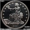 Image 1 : 1881 Silver Trade Dollar GEM PROOF CAM