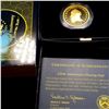 Image 3 : 2024 1oz Gold Flowing Hair Medal SUPERB GEM PROOF DCAM